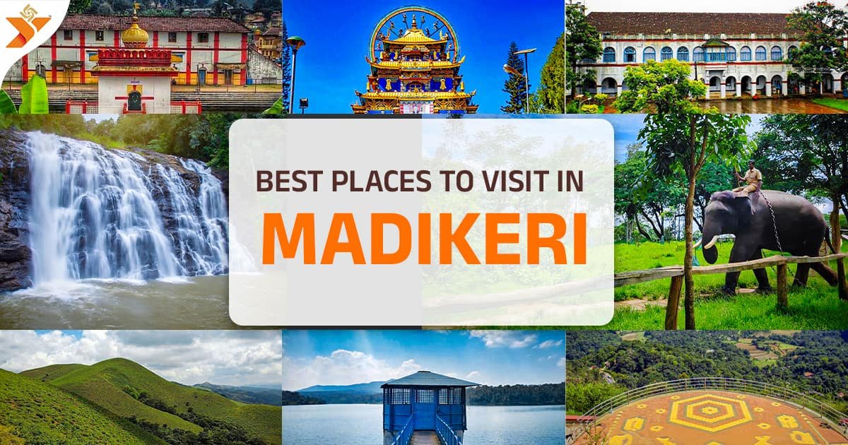 Madikeri town and hills